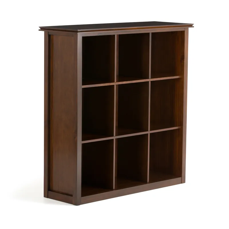 Artisan - 9 Cube Bookcase and Storage Unit - Russet Brown