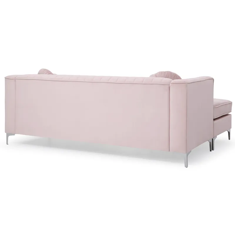 Delray - G794B-SC Sofa Chaise (3 Boxes) - Pink