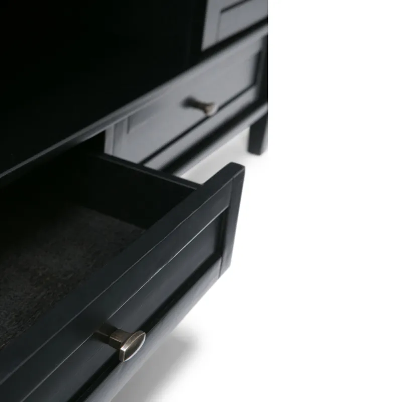 Warm Shaker - TV Media Stand - Black