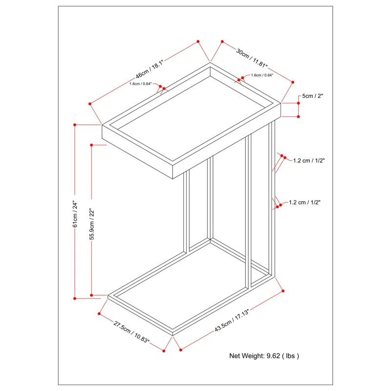 Gallagher - C Side Table - Natural