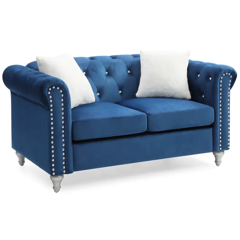 Raisa - G861A-L Loveseat - Navy Blue