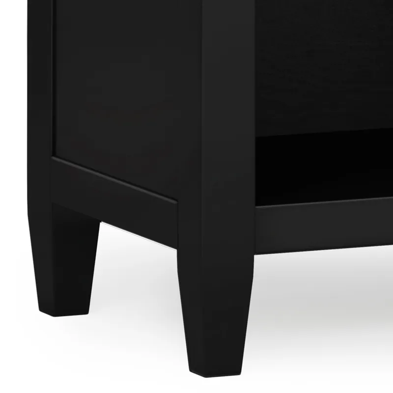 Carlton - Bedside Table - Black