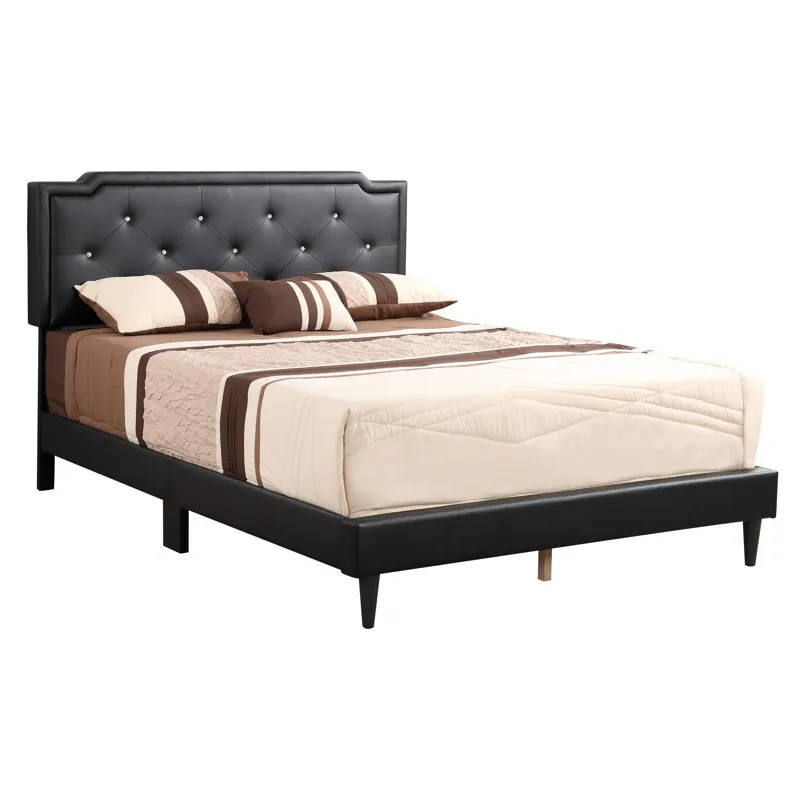 Deb - G1119-FB-UP Full Bed (All in One Box) - Black