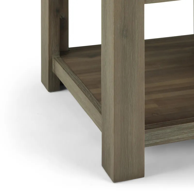 Monroe - End Table - Distressed Grey