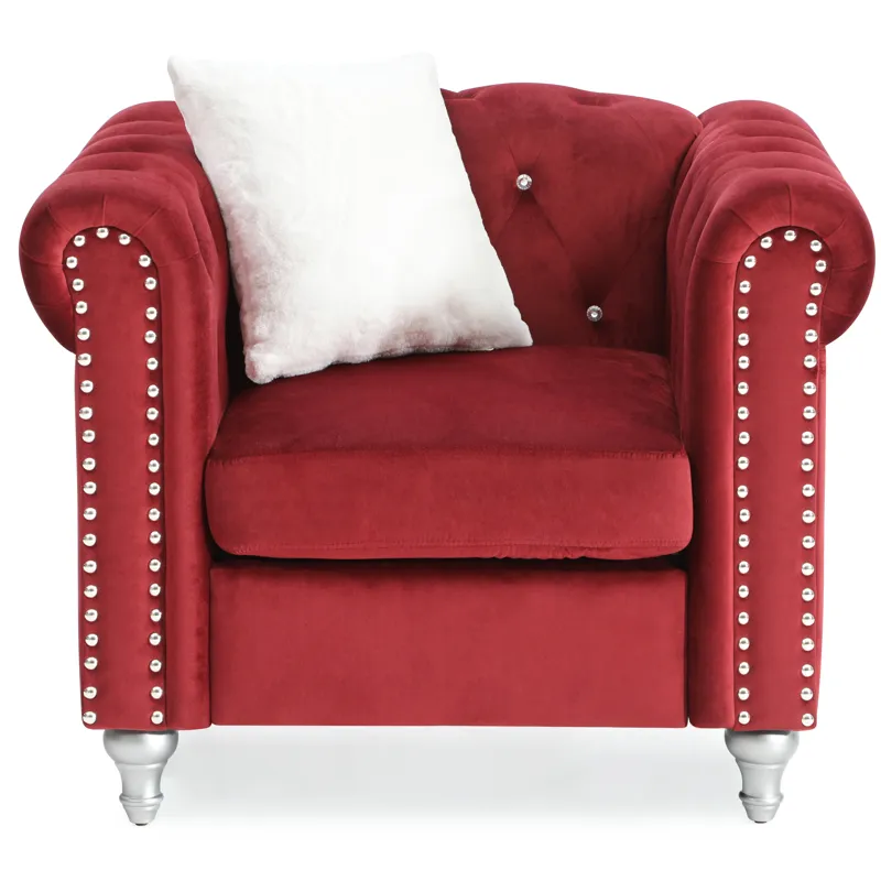 Raisa - G869A-C Chair - Burgundy