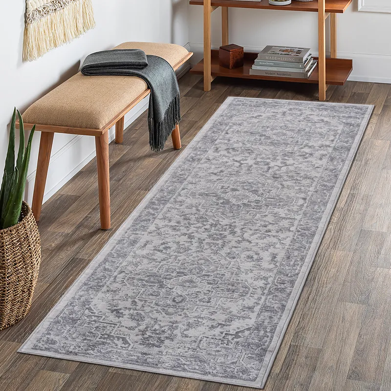 2\' x 8\' Oriental Non-Shedding Living Room Bedroom Dining Home Office Stylish And Stain Resistant A