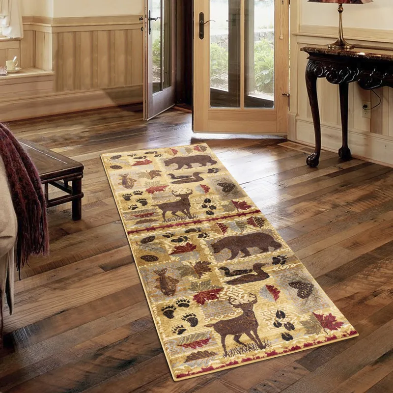 Nature\'s Nest - GC_CBL3002 Multi 7\' x 10\' Lodge Area Rug