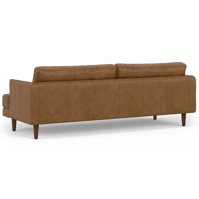 Livingston - 90\" Sofa - Caramel Brown