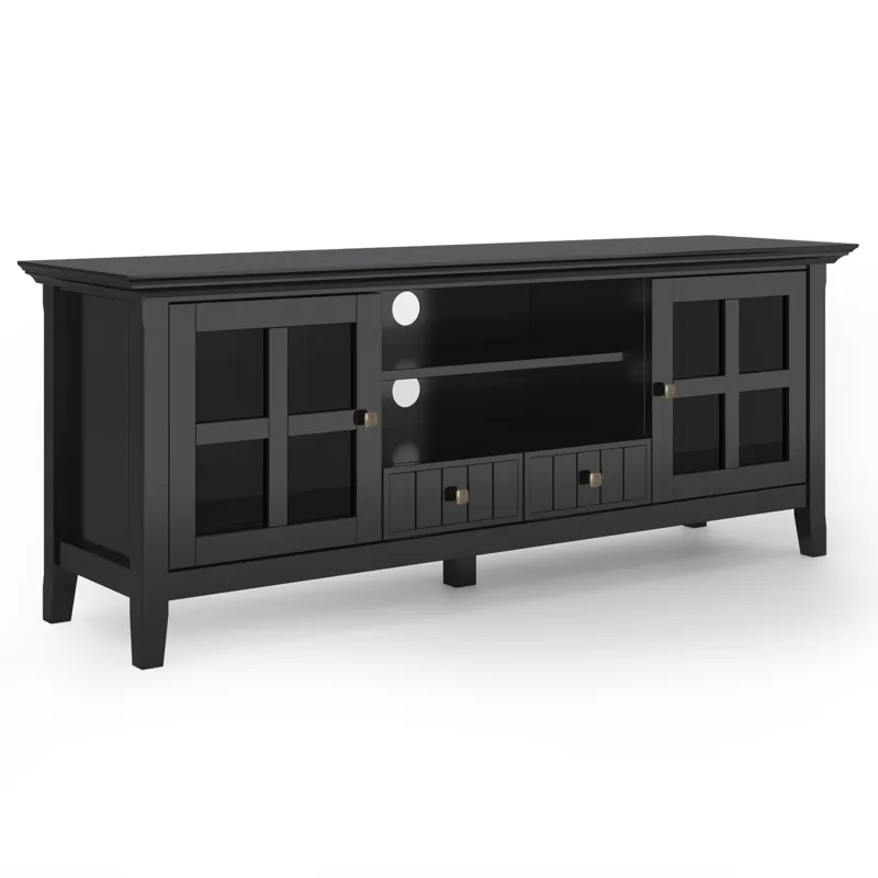 Acadian - 60\" TV Media Stand - Black