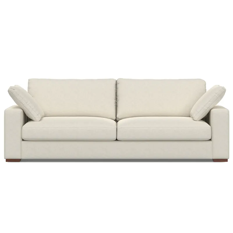 Charlie - 96\" Deep Seater Sofa - Cream