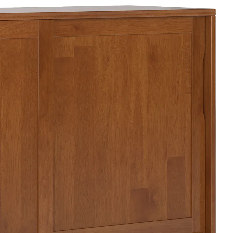 Harper - Medium Storage Cabinet - Teak Brown