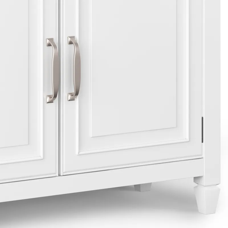 Connaught - Entryway Storage Cabinet - White