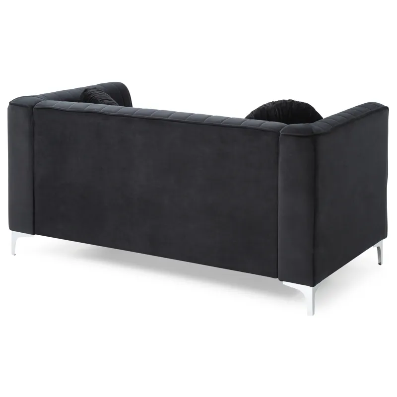 Delray - G793A-L Loveseat (2 Boxes) - Black