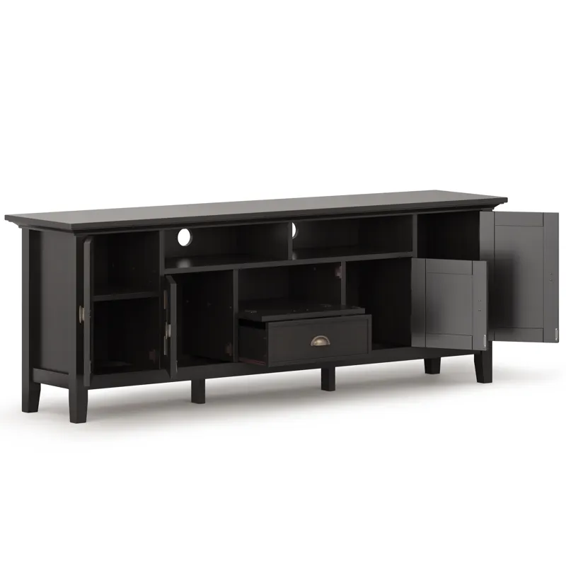 Redmond - 72\" TV Media Stand - Hickory Brown