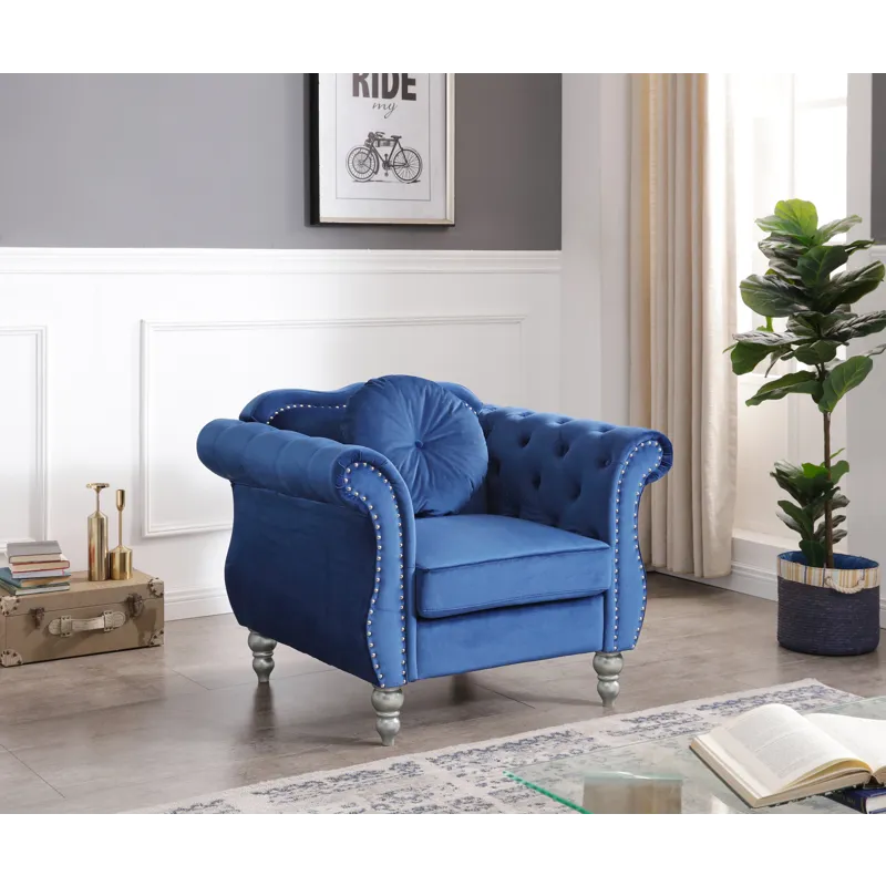 Hollywood - G0661A-C Chair - Navy Blue