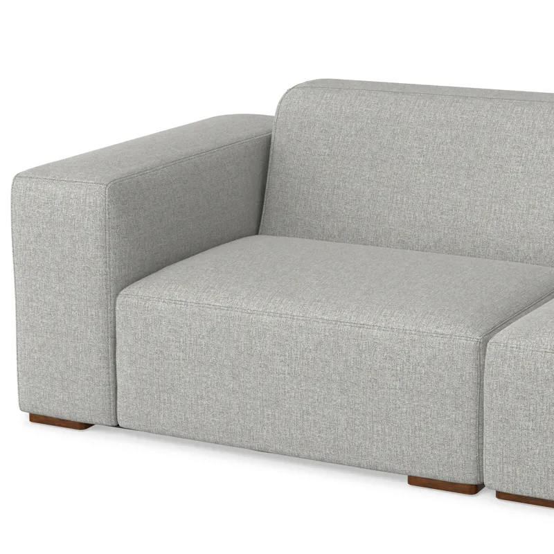Rex - 2 Seater Sofa - Pale Gray