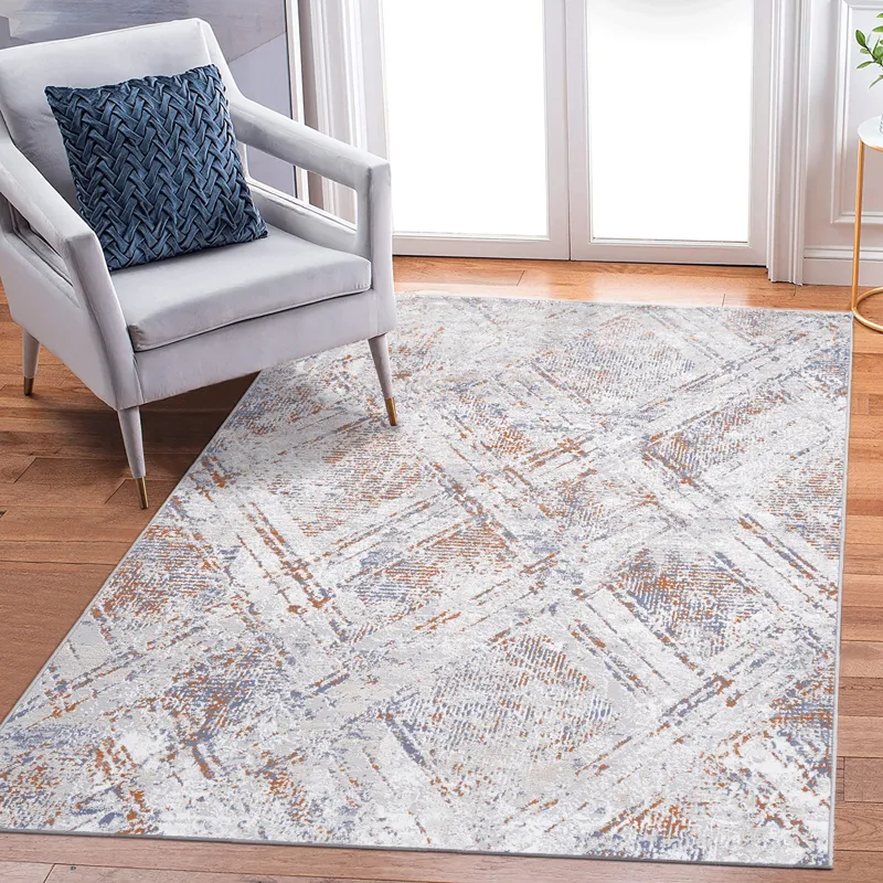Payas - 8\' x 10\' Geometric Non-Shedding Living Room Bedroom Dining Home Office Stylish And Stain R