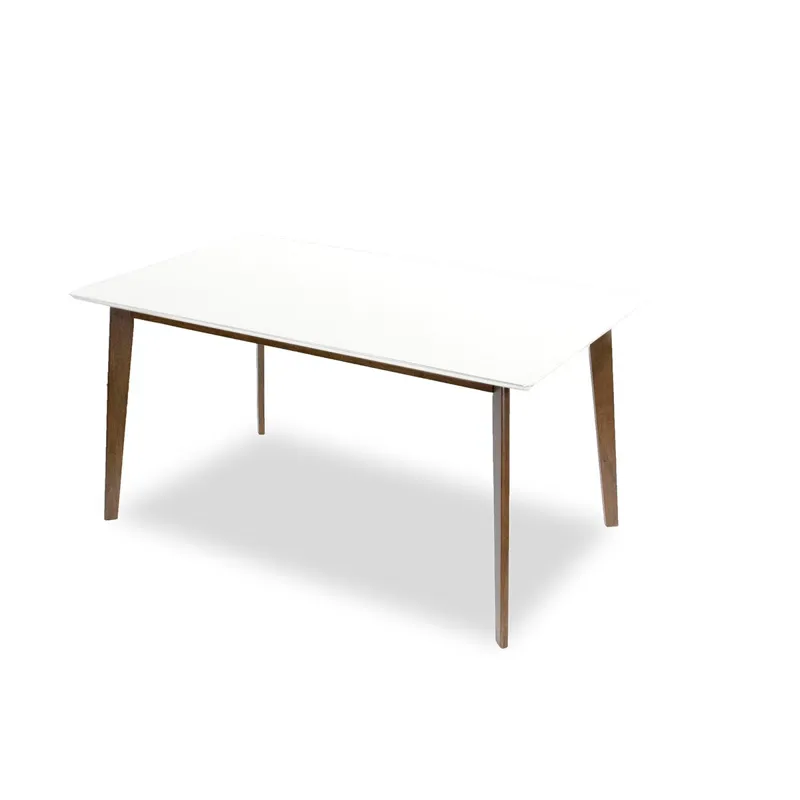 Carlos - Solid Wood Dining Table - White