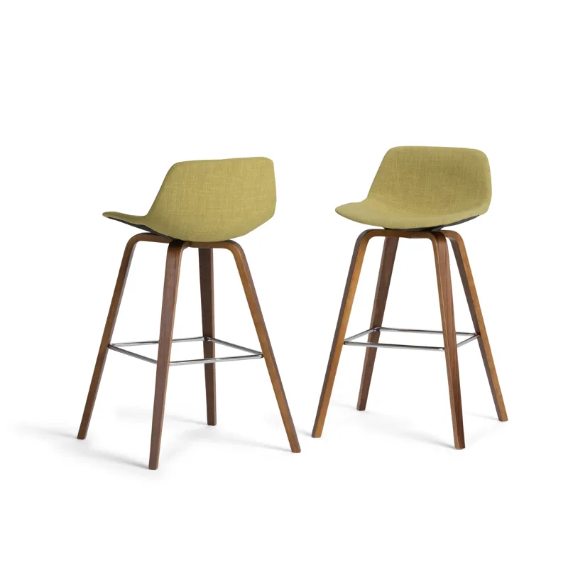 Randolph - Bentwood Counter Height Stool (Set of 2) - Acid Green