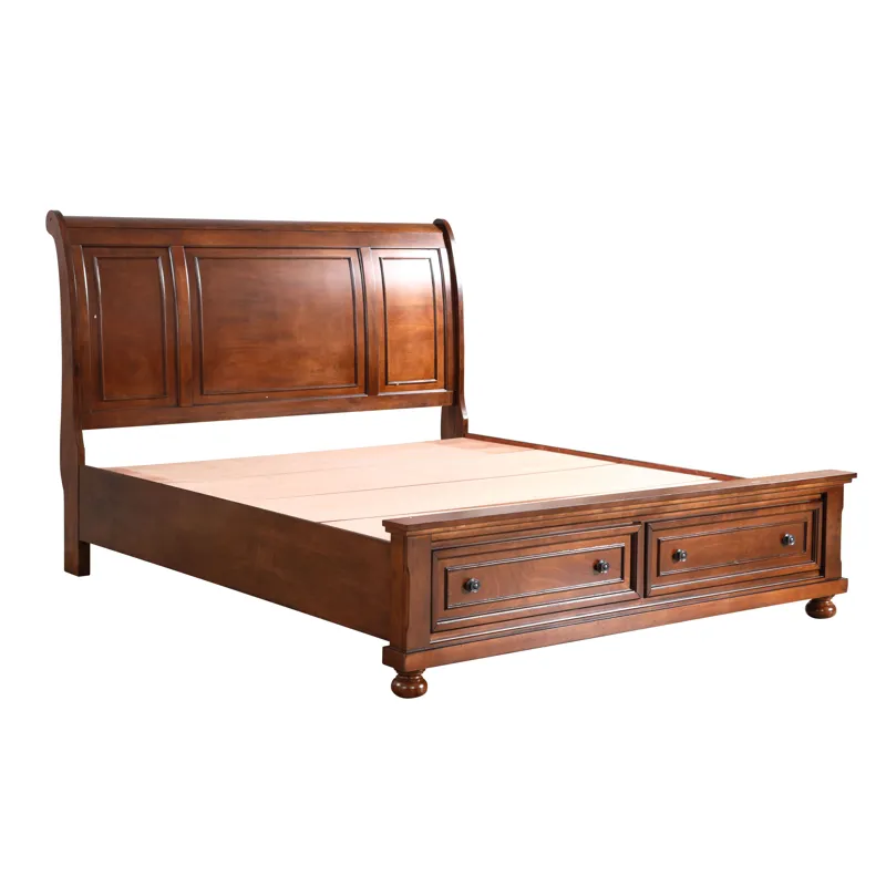 Meade - G8900A-KB King Bed (4 Boxes) - Cherry