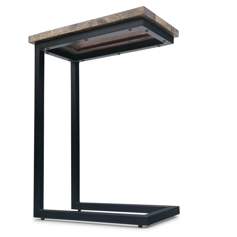 Skyler - C Side Table - Beach Brown