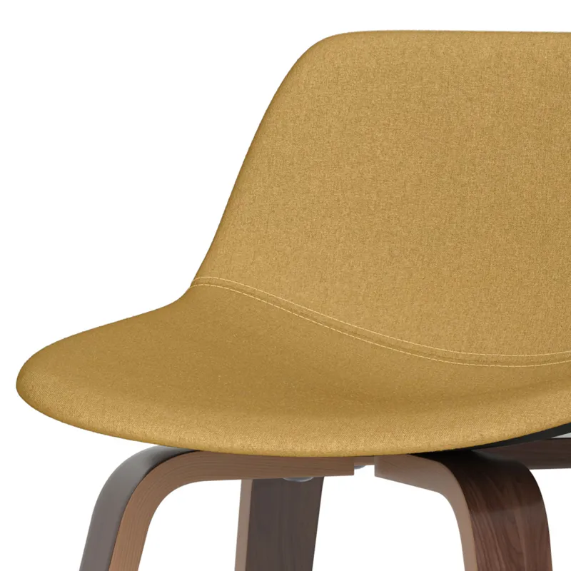 Randolph - Bentwood Counter Height Stool (Set of 2) - Dijon Yellow