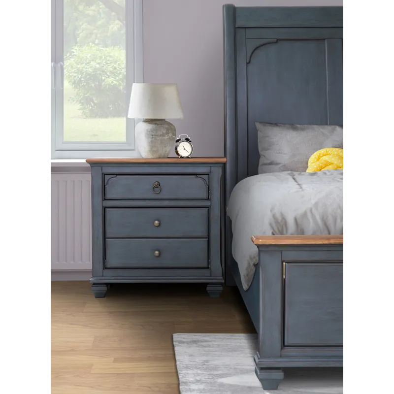 Americana - Nightstand - Corduroy Blue