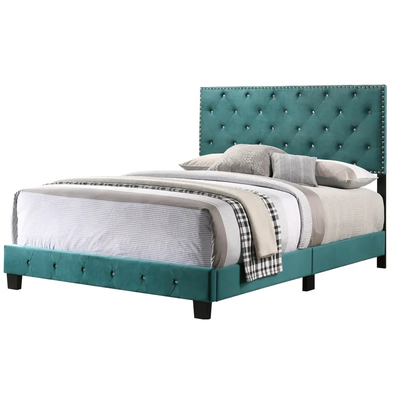 Suffolk - G1404-FB-UP Full Bed - Green