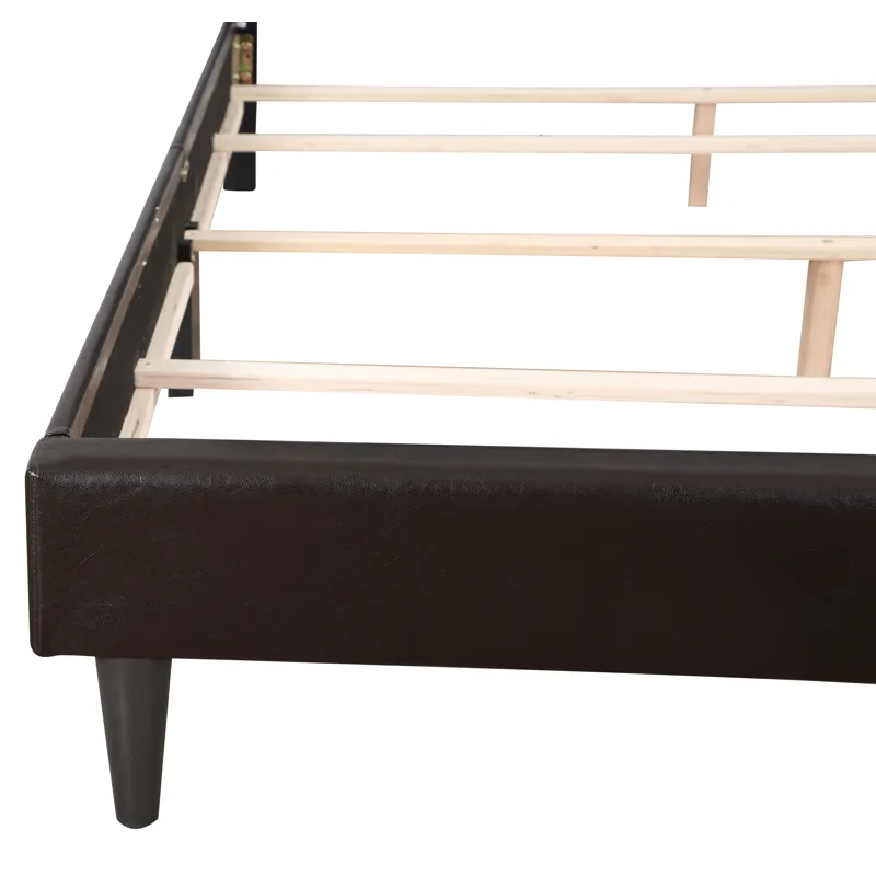 Deb - G1116-QB-UP Queen Bed (All in One Box) - Cappuccino