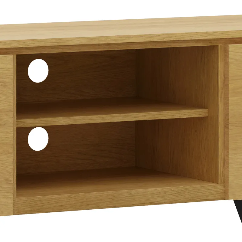 Lowry - TV Media Stand - Oak