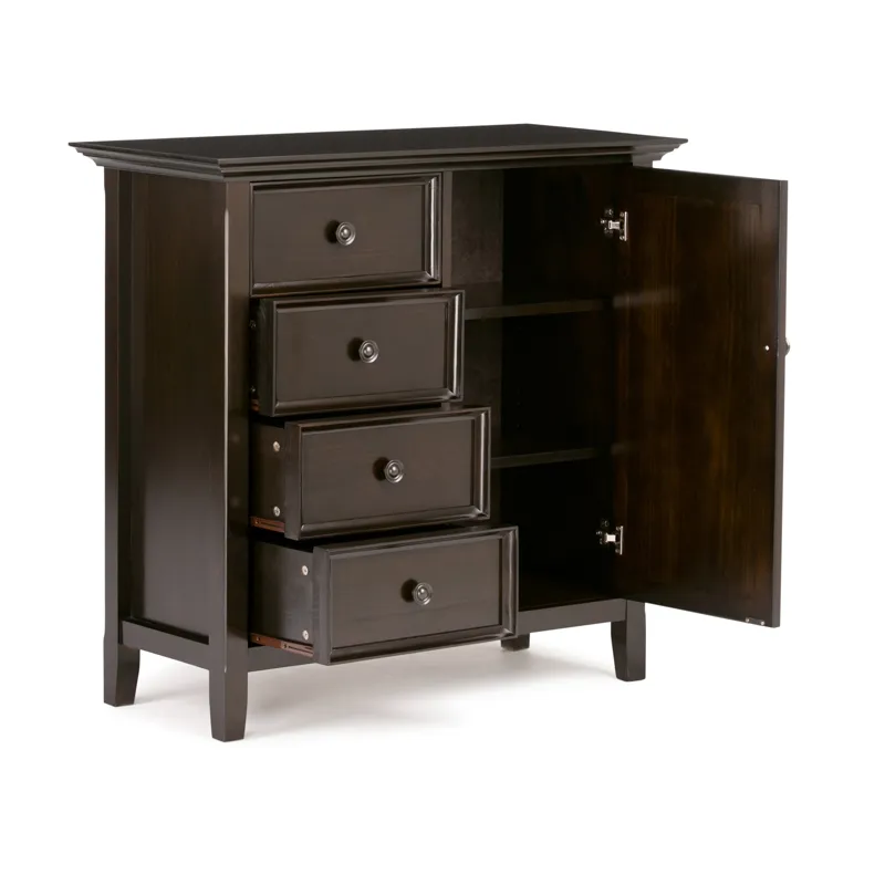 Amherst - Medium Storage Cabinet - Hickory Brown