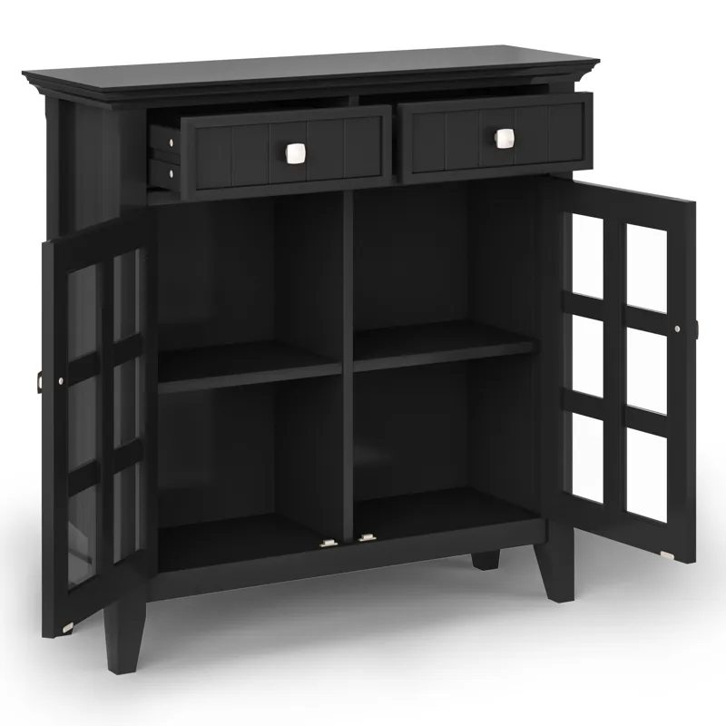 Acadian - Entryway Storage Cabinet - Black