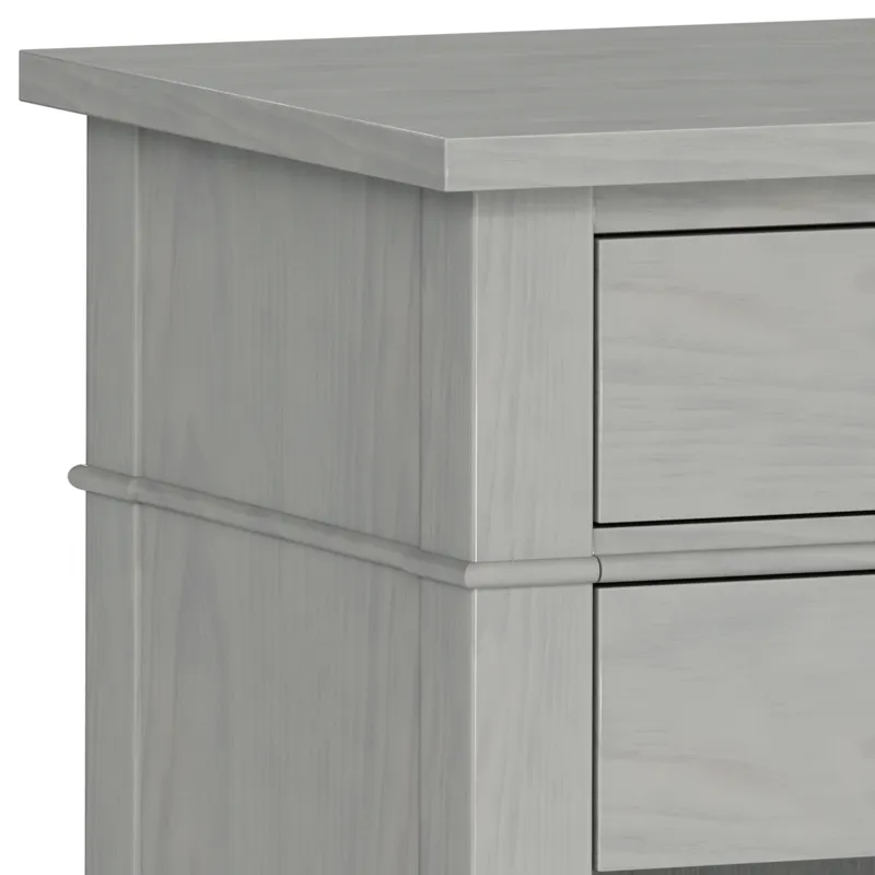 Carlton - Bedside Table - Fog Grey