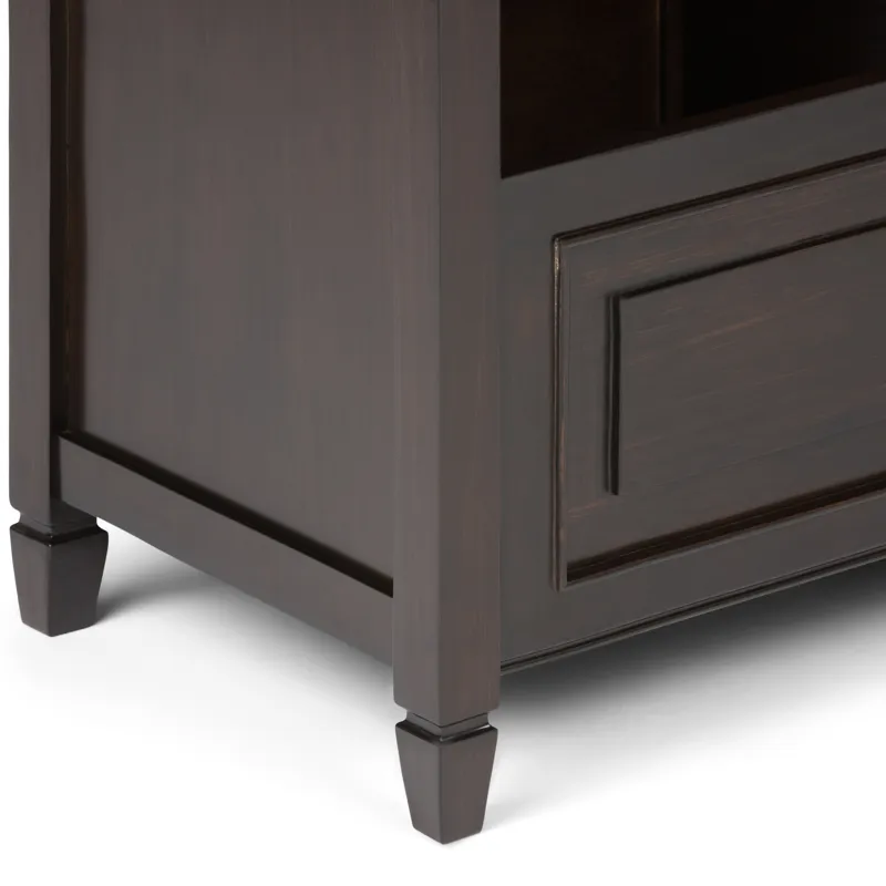 Connaught - Entryway Storage Bench - Dark Chestnut Brown