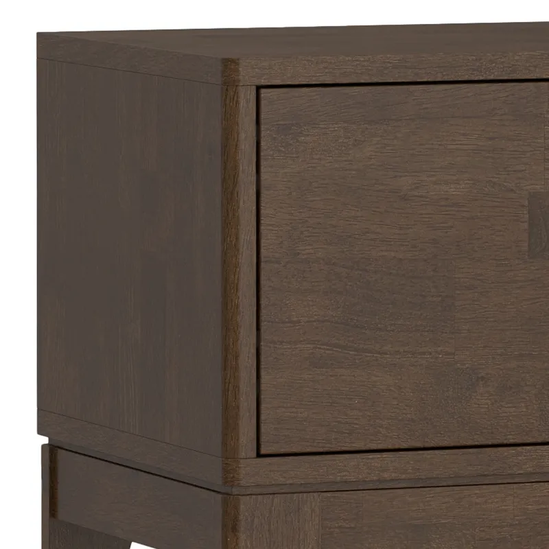 Harper - 72\" Low TV Media Stand - Walnut Brown