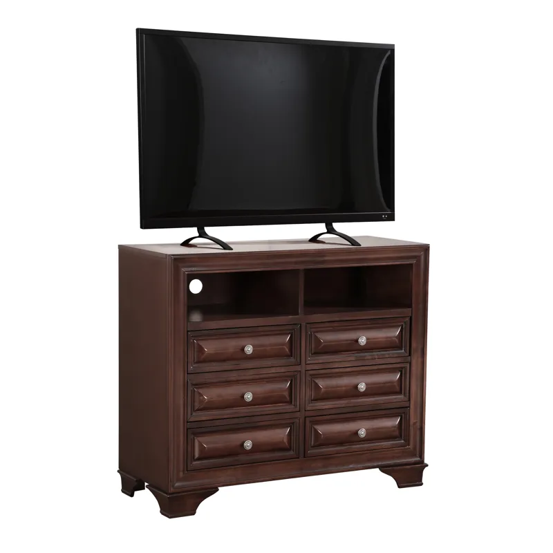 Lavita - G8875-TV TV Media Chest - Cappuccino