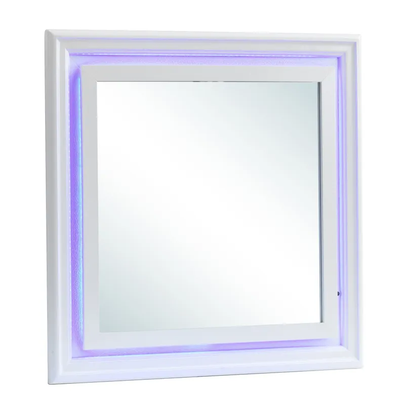 Lorana - Mirror-2 - Silver Champagne