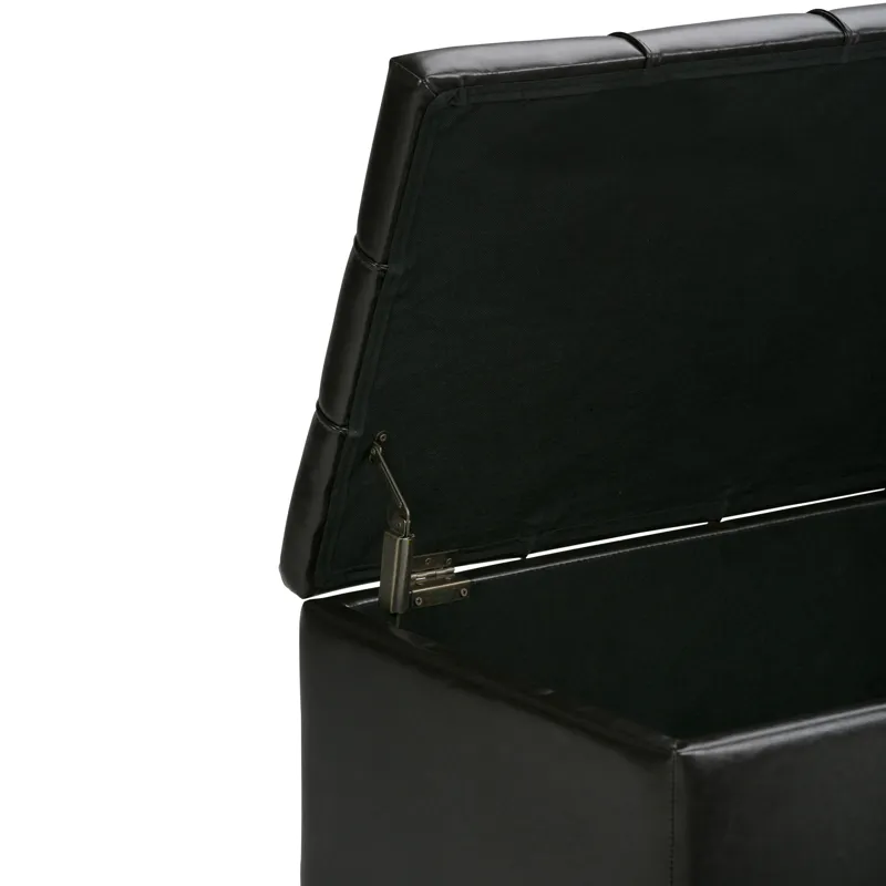 Dover - 3 Piece Storage Ottoman - Tanners Brown