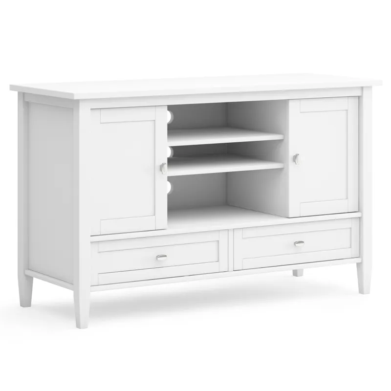 Warm Shaker - TV Media Stand - White