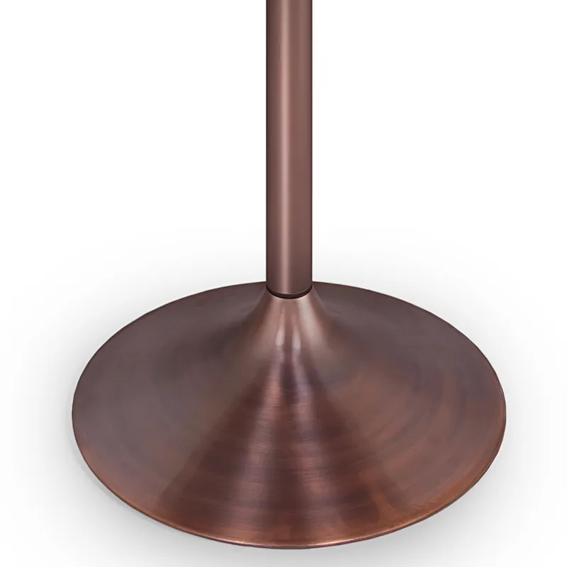 Osborne - Dining Table - White / Copper
