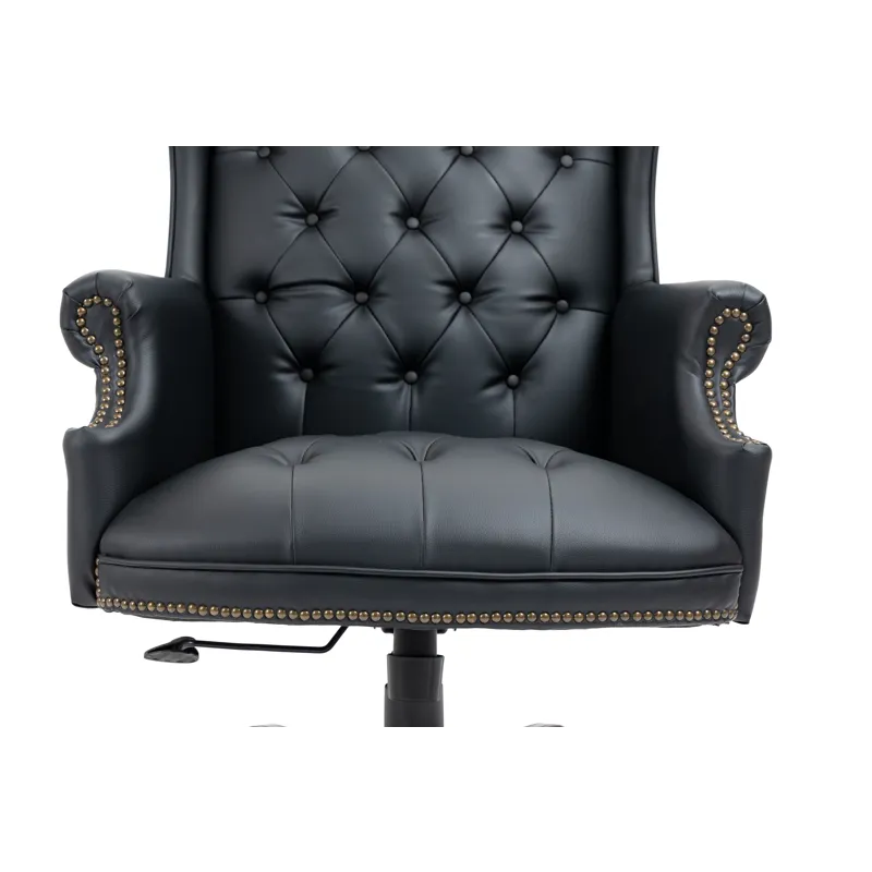 Executive Office Chair, High Back Reclining Comfortable Desk Chair With Smooth Glide Caster Wheels -