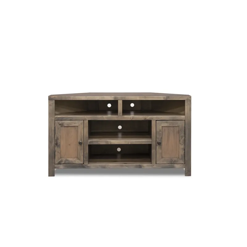 Joshua Creek - 52\" Corner TV Stand - Barnwood