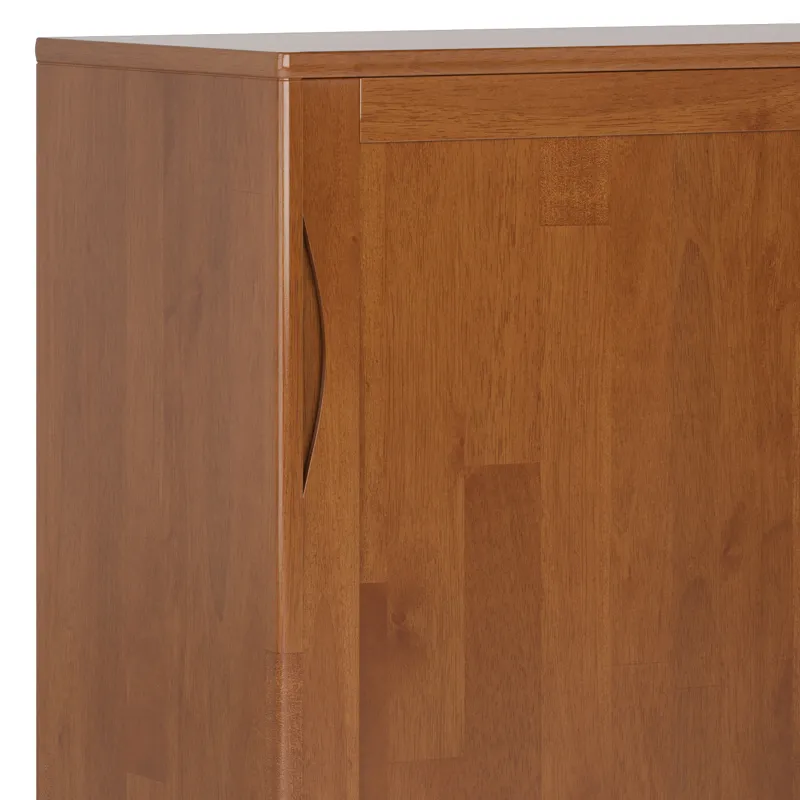 Harper - Medium Storage Cabinet - Teak Brown