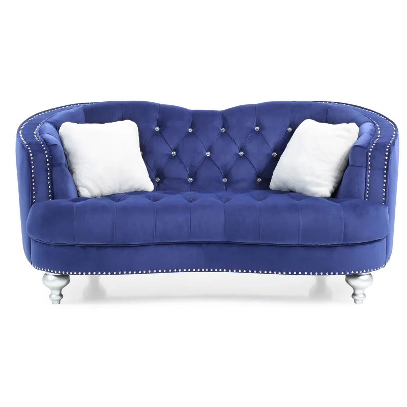 Jewel - G750-L Loveseat - Blue