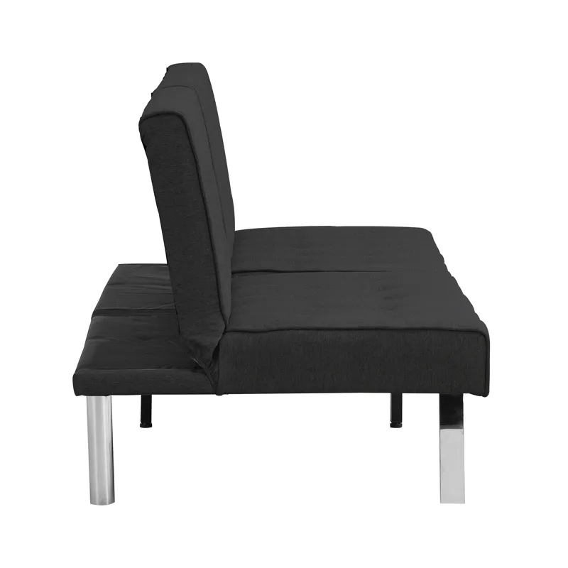Futon Sofa Bed - Black
