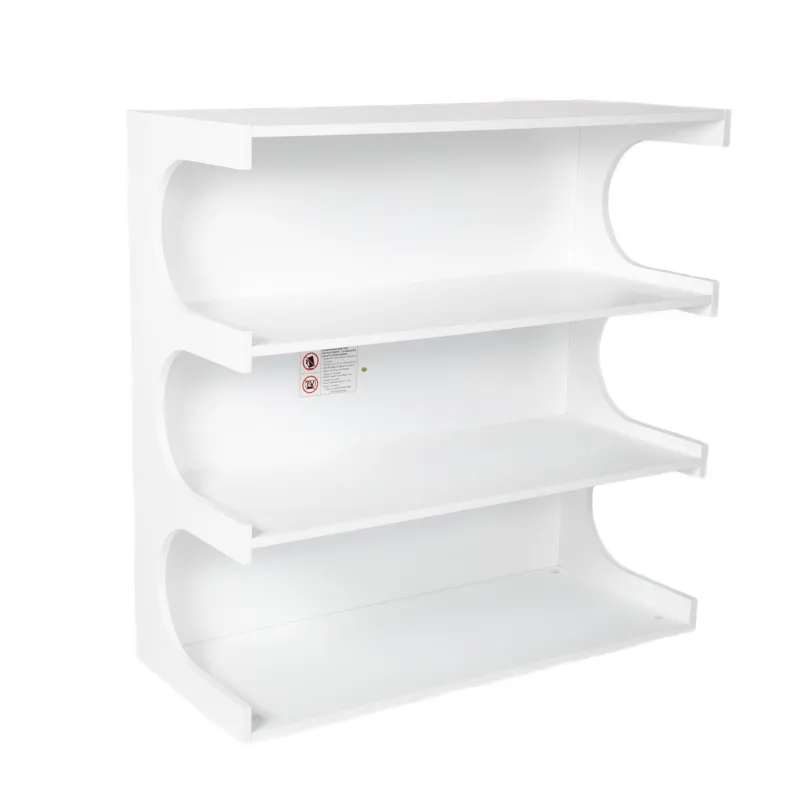 Multifunctional 4 Tier Book Shelf & Coffee Table For Living Room Bedroom Dining Room Study Entryway,