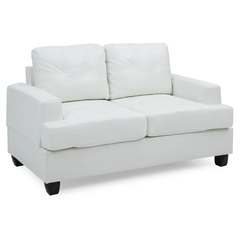 Sapphire Sandridge - G587A-L Loveseat - White
