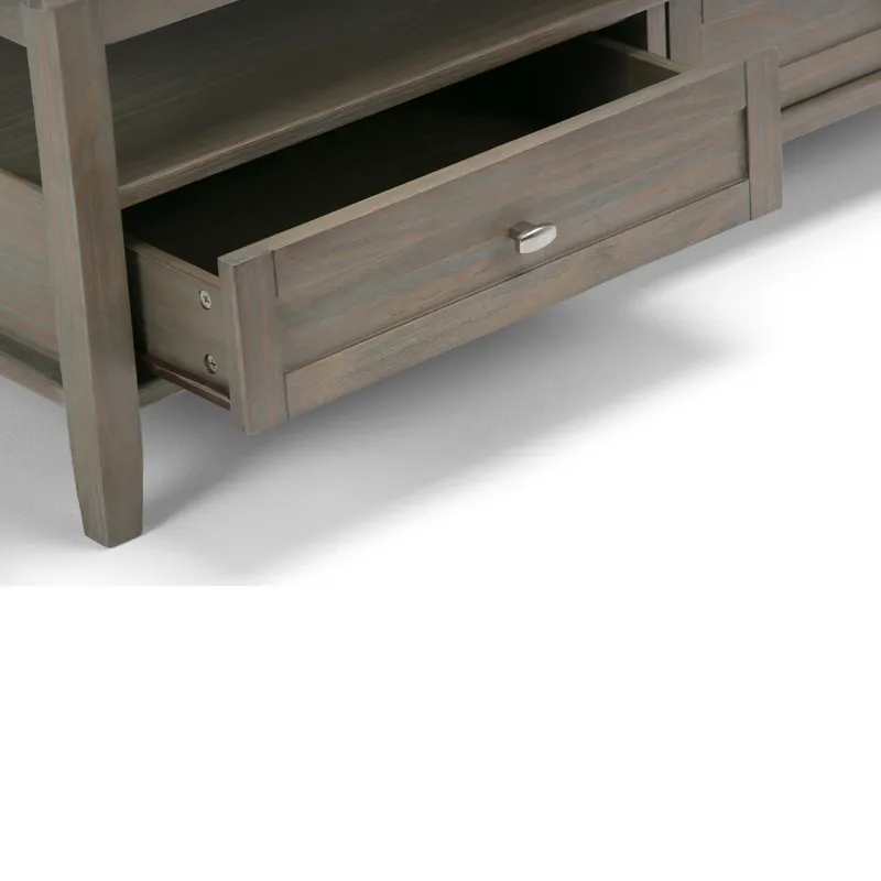 Warm Shaker - Coffee Table - Distressed Grey
