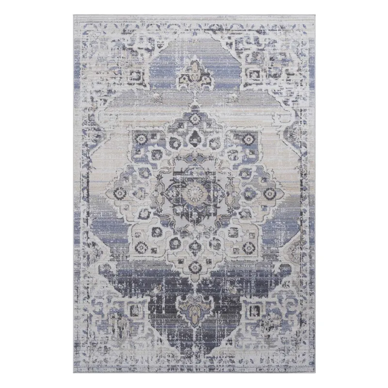 Payas - 2\' x 3\' Medallion Non-Shedding Living Room Bedroom Dining Home Office Stylish And Stain Re