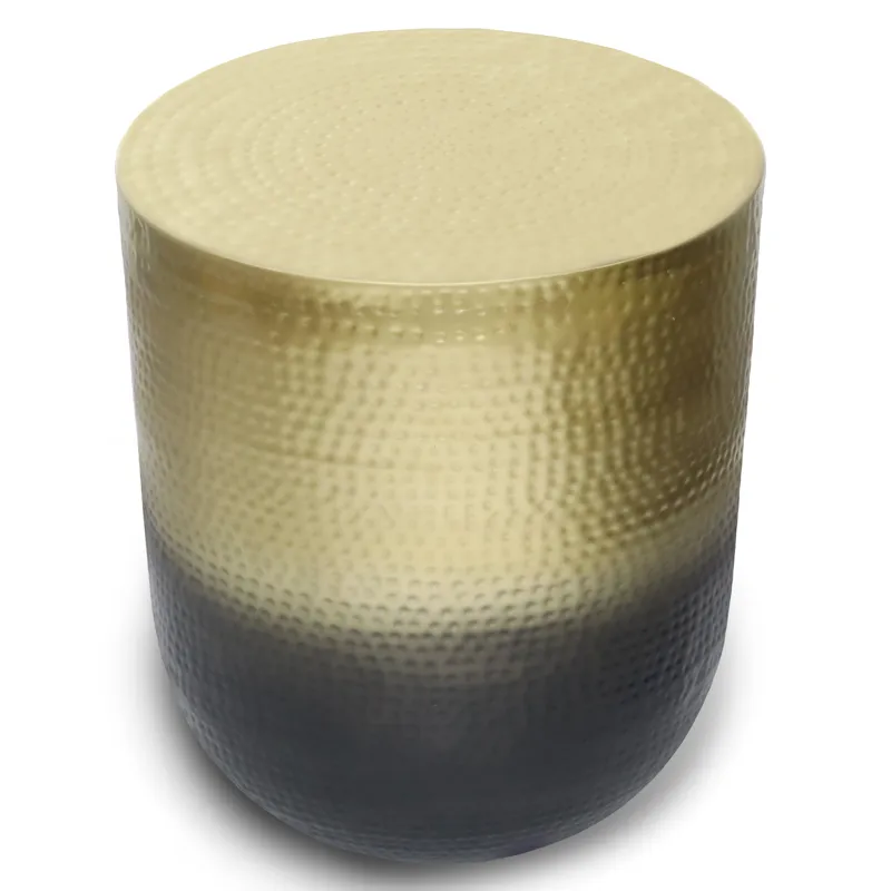 Nova - Metal Side Table - Gold Ombre